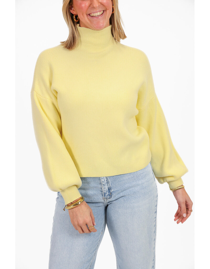 21Jewelz Perfect sweater - lichtgeel