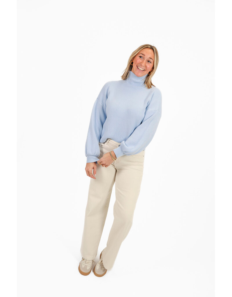 21Jewelz Wide leg jeans - ecru