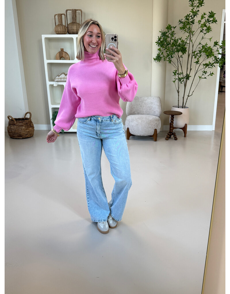 21Jewelz Perfect sweater - roze