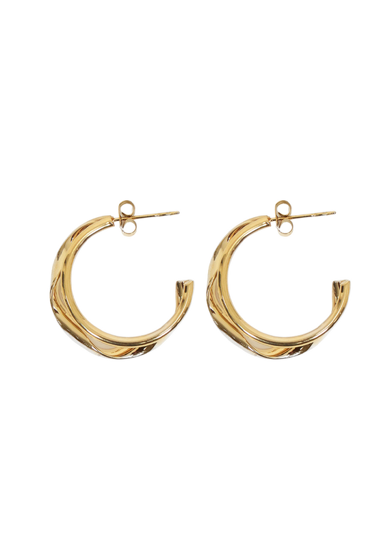 21Jewelz Dubbele oorringen - goud