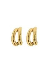 21Jewelz Dubbele oorbellen - goud