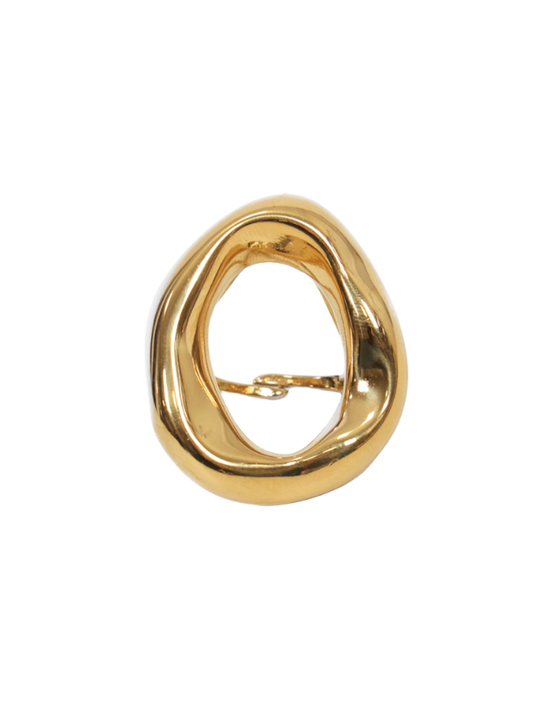 21Jewelz Grote statement ring organisch - goud