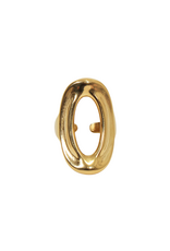 21Jewelz Statement ring organisch lang - goud