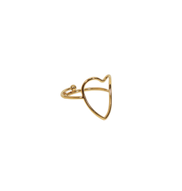 21Jewelz Ring met open hart - goud