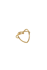 21Jewelz Ring met open hart - goud