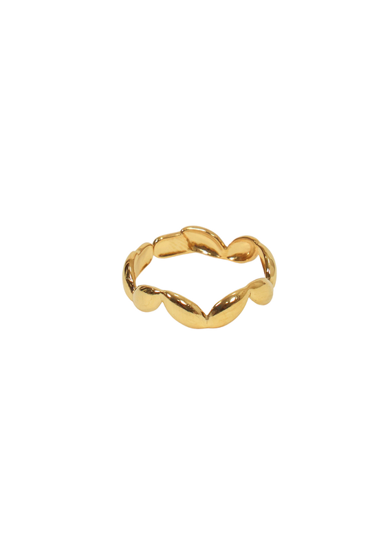21Jewelz Zigzag ring - goud