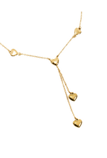 21Jewelz Ketting hartjes - goud