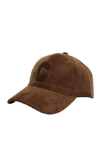 21Jewelz Pet met teddy C embleem - suede bruin