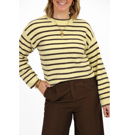 21Jewelz Trui met strepen - geel/bruin