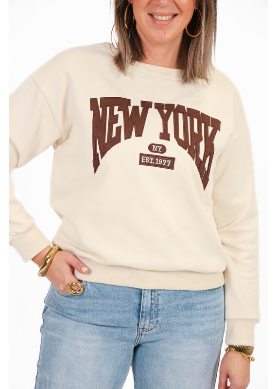 21Jewelz New York sweater - beige/bruin