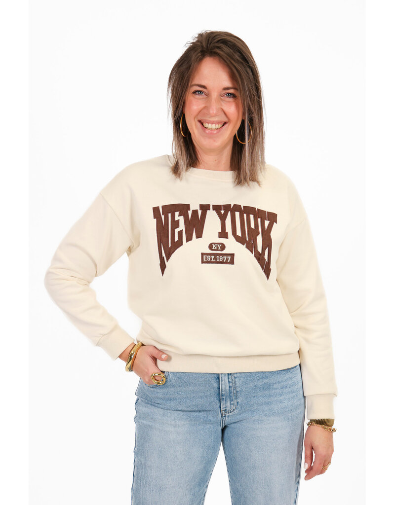 21Jewelz New York sweater - beige/bruin