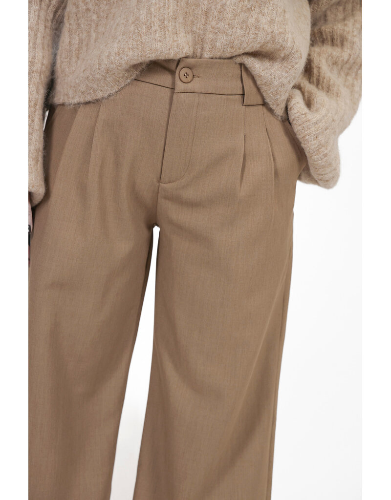 21Jewelz Losvallende pantalon - taupe