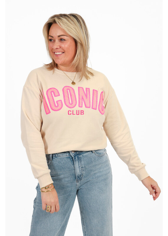 21Jewelz Iconic sweater - ecru