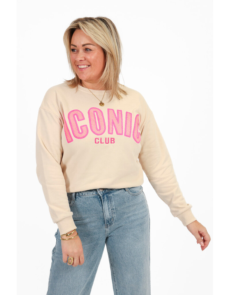 21Jewelz Iconic sweater - ecru