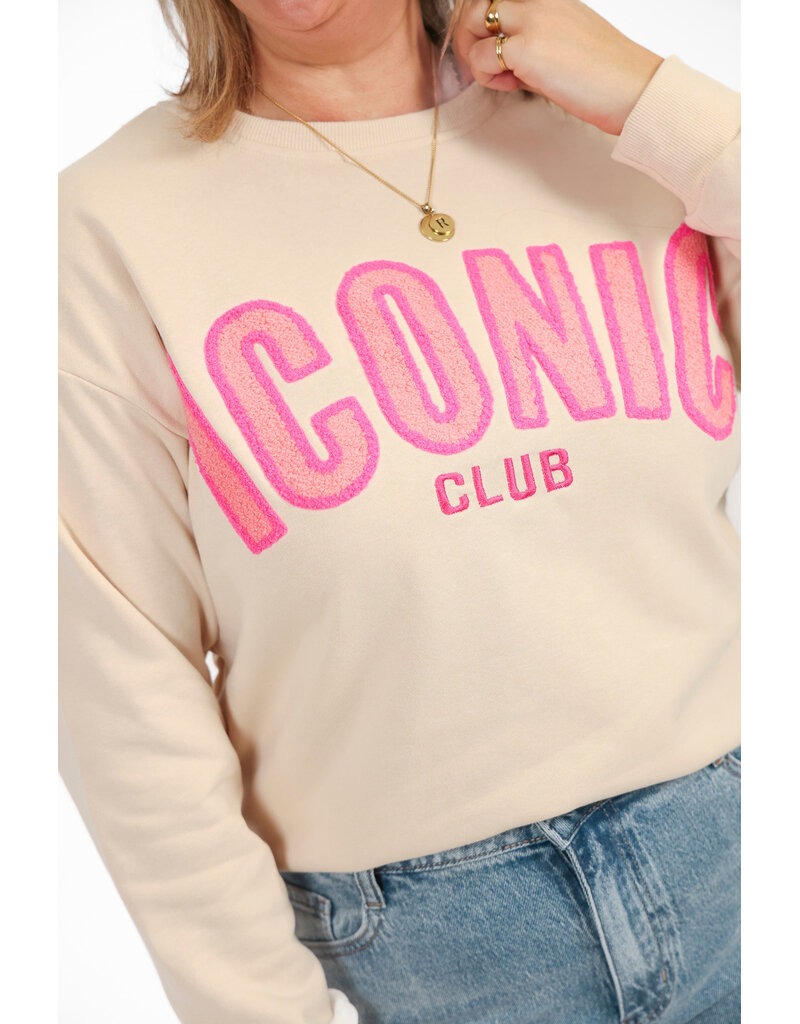 21Jewelz Iconic sweater - ecru