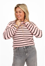 21Jewelz Trui met strepen - roze/bruin