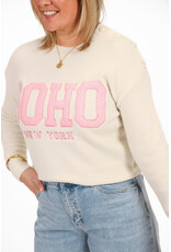 21Jewelz Soho trui - beige/lichtroze