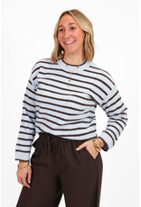 21Jewelz Trui met strepen - blauw/bruin