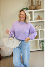 21Jewelz Effen trui - lila