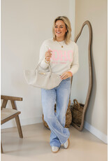 21Jewelz Soho trui - beige/lichtroze