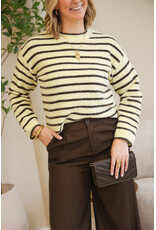 21Jewelz Trui met strepen - geel/bruin
