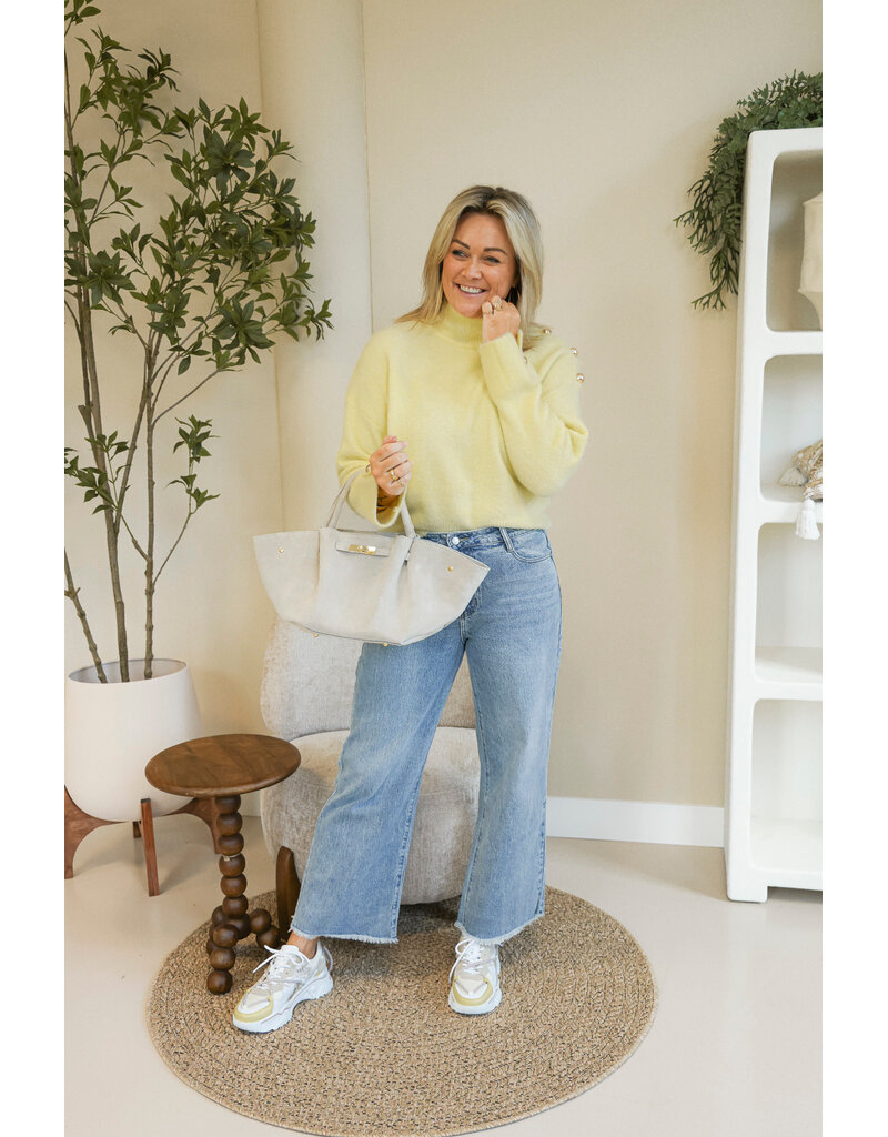 21Jewelz Cropped jeans - lichtblauw