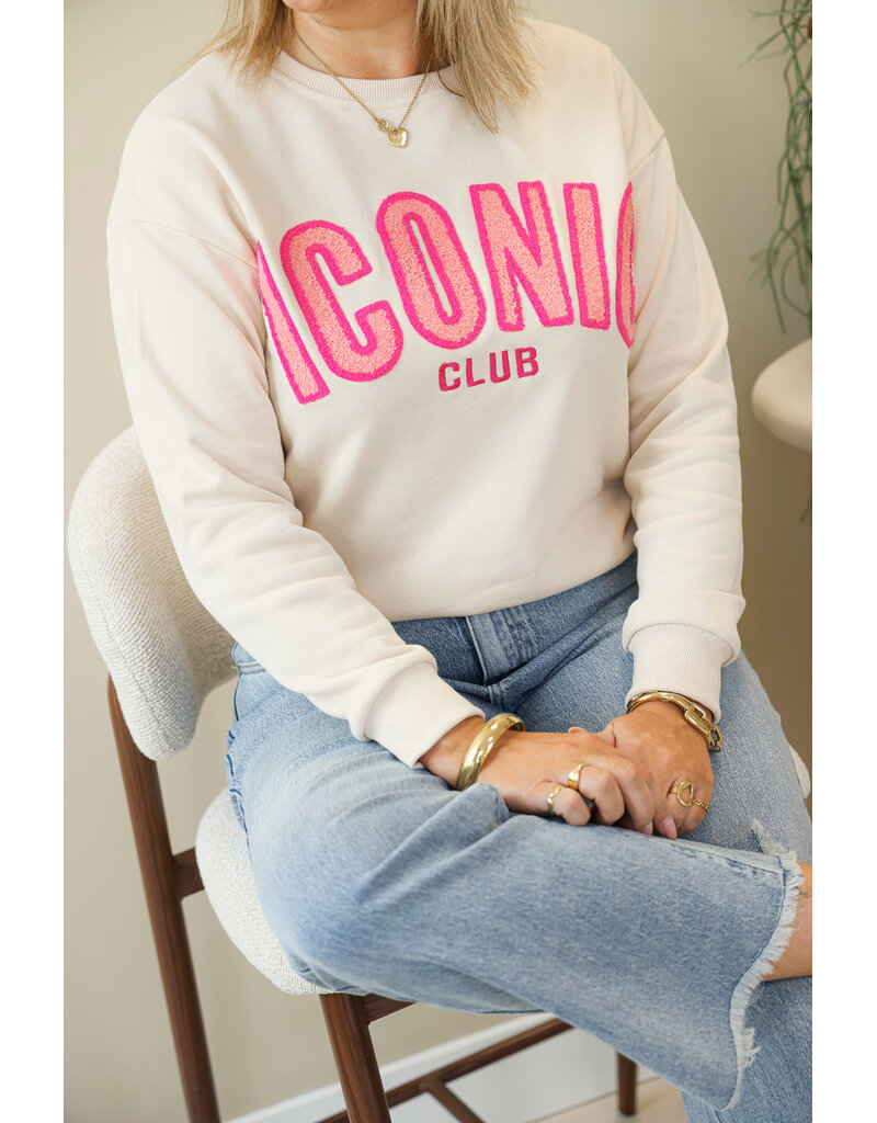 21Jewelz Iconic sweater - ecru