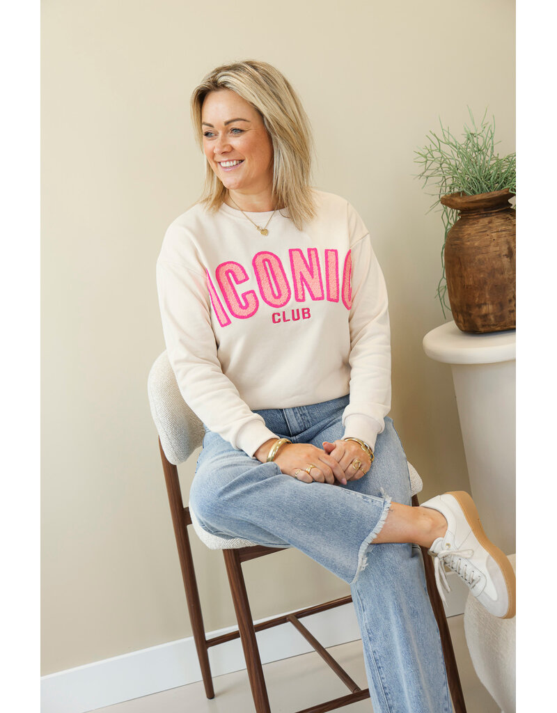 21Jewelz Iconic sweater - ecru