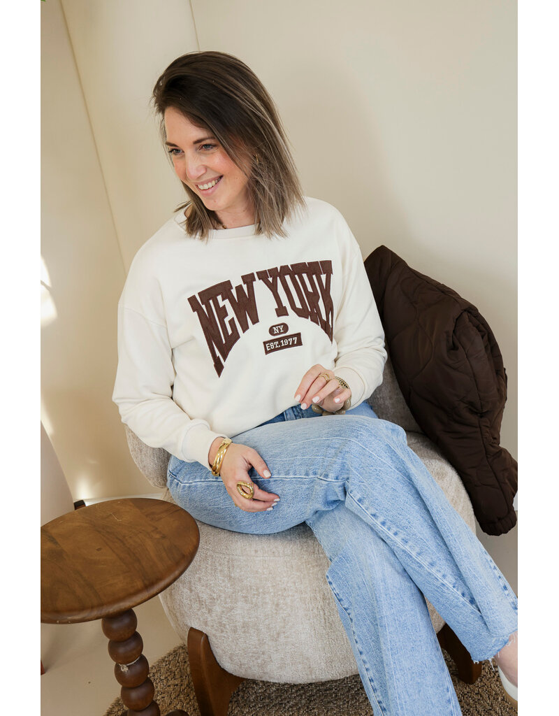 21Jewelz New York sweater - beige/bruin
