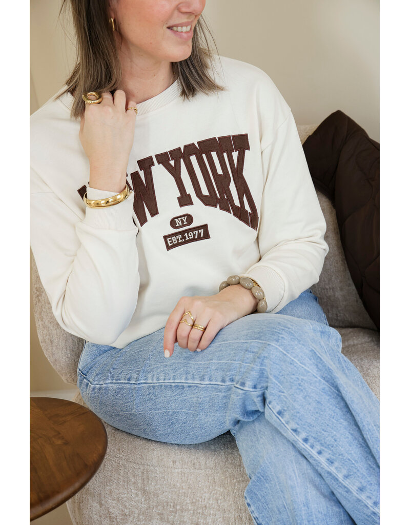 21Jewelz New York sweater - beige/bruin
