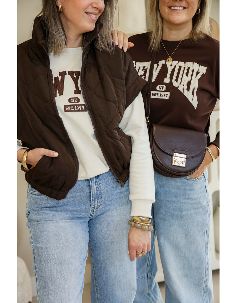 21Jewelz New York sweater - beige/bruin