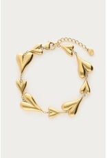 My Jewellery My Jewellery | Armband met kleine en grote hartjes