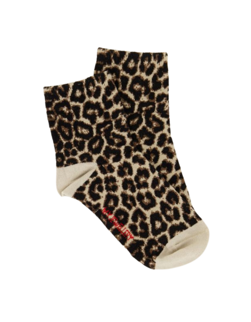 My Jewellery My Jewellery | Beige sokken met panterprint
