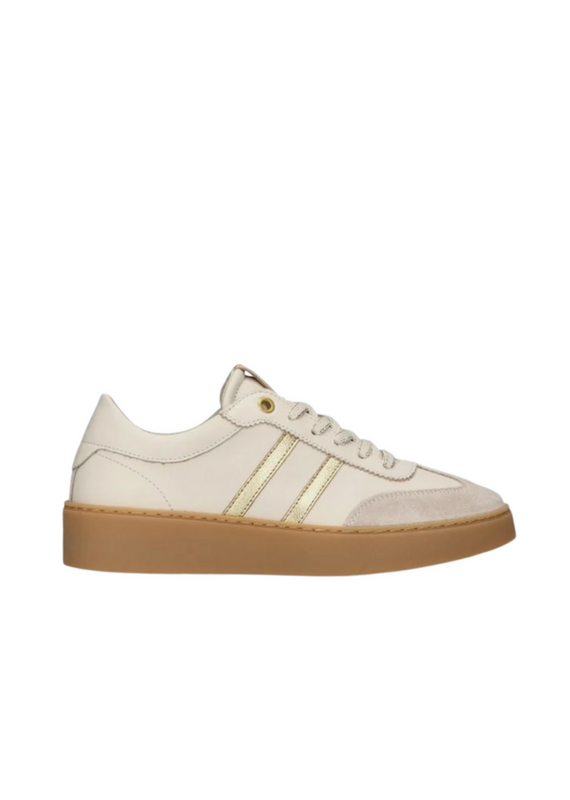 Tango Tango | Nynke off white brogue leather sneaker