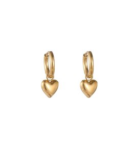 Go Dutch Label D&E - Heart hoop - goud