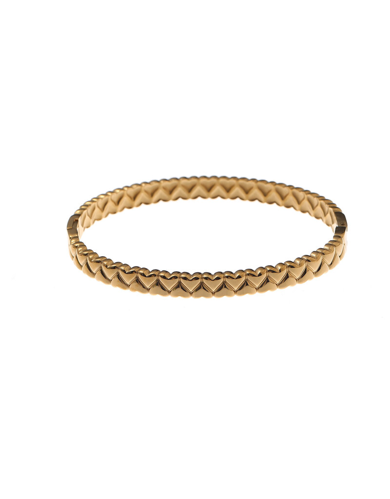 Go Dutch Label D&E - Lots of hearts bangle