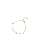 Go Dutch Label D&E - Textured rounds bracelet