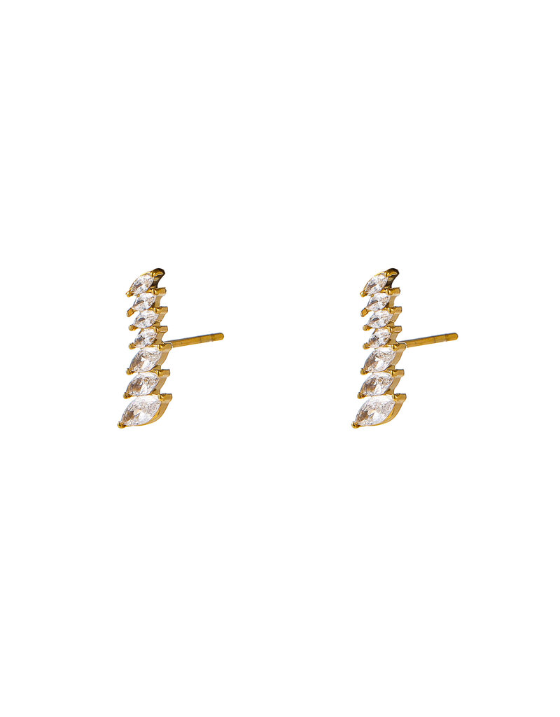 Go Dutch Label D&E - Long stones stud