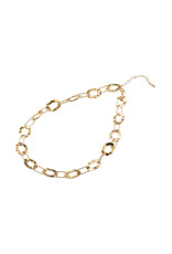 Go Dutch Label D&E - Long square link necklace