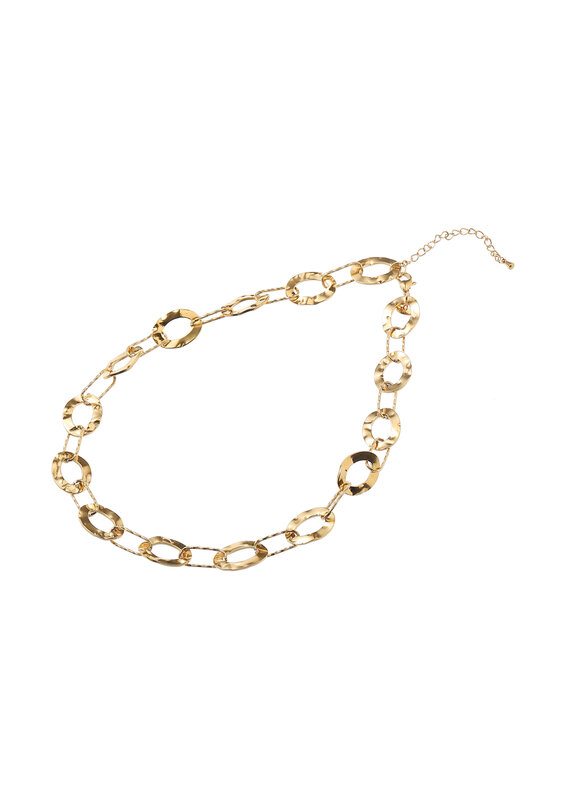 Go Dutch Label D&E - Long square link necklace