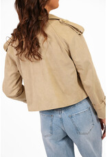 21Jewelz Kort jasje met knopen - beige