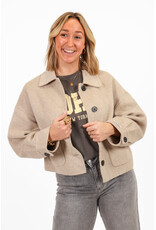 21Jewelz Jasje met zakken - beige