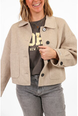 21Jewelz Jasje met zakken - beige