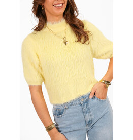 21Jewelz Fluffy shirt - lichtgeel