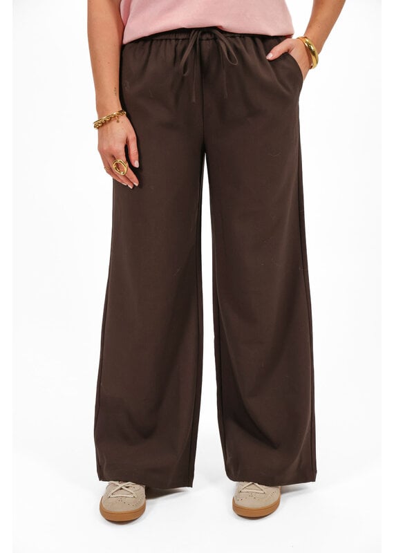 21Jewelz Effen casual jogger - bruin