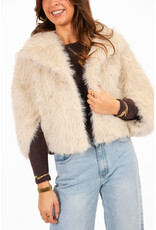 21Jewelz Fluffy cape - ecru