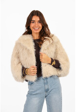 21Jewelz Fluffy cape - ecru