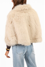 21Jewelz Fluffy cape - ecru