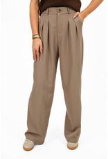 21Jewelz Pantalon met plooien extra long - taupe