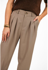 21Jewelz Pantalon met plooien extra long - taupe